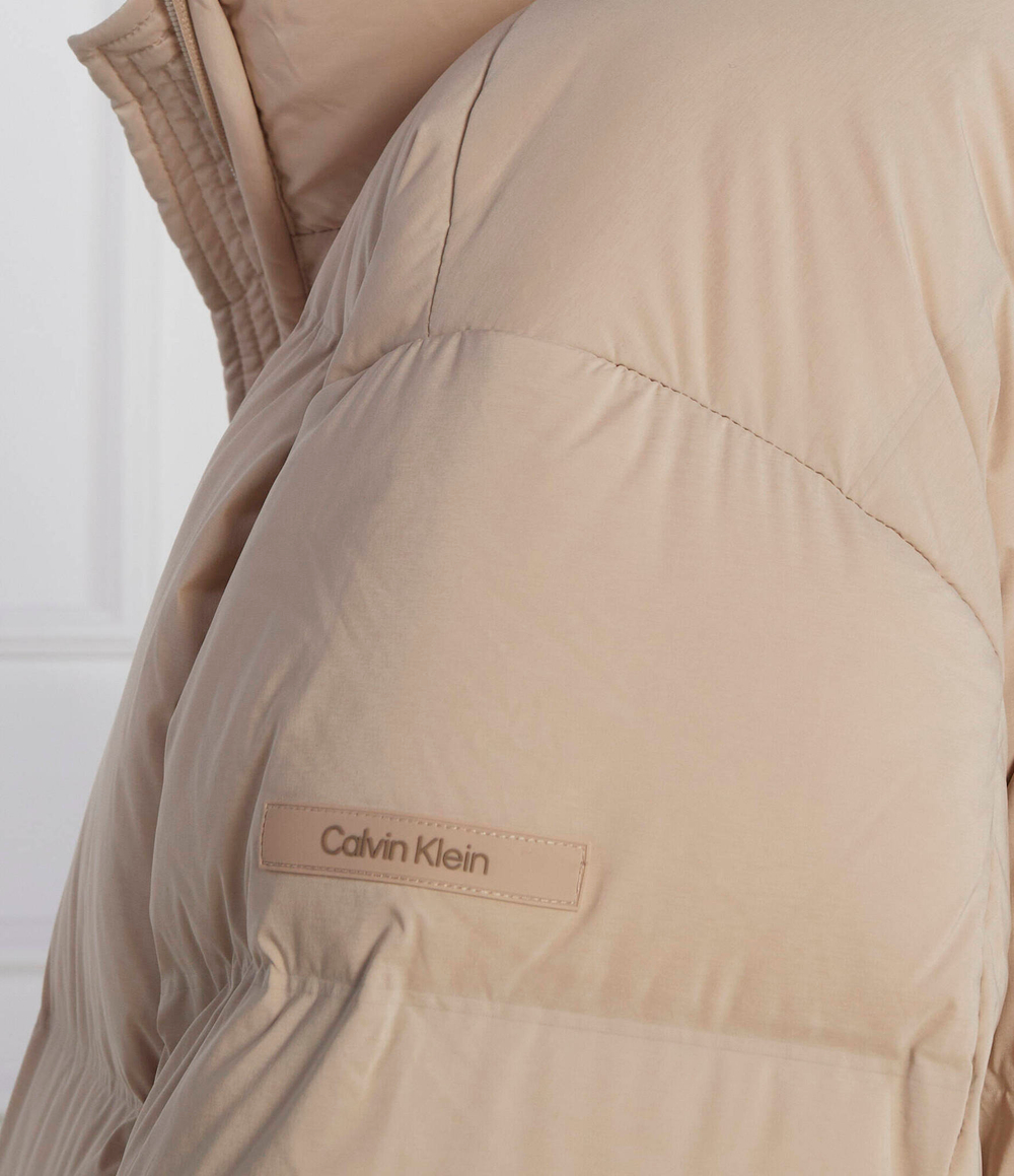 Пуховое пальто Calvin Klein - кремовый(K20K206094)