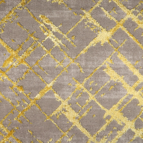 Ковролин FAIBER Турция 8449-53 Grey/Gold джут ворс 12мм шир 4м (кв.м.)