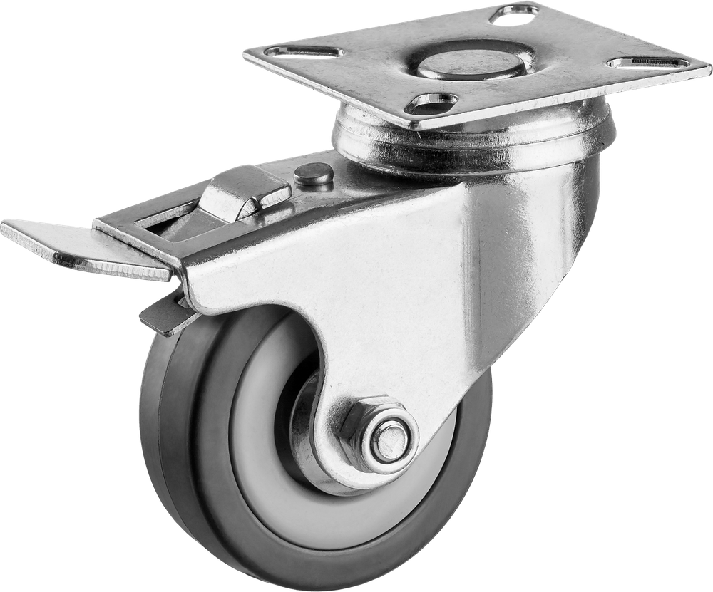 30956-50-B Колесо поворотное c тормозом