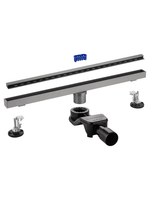 Душевой трап 60 см WONZON & WOGHAND, Темный графит (WW-65406M-GM)