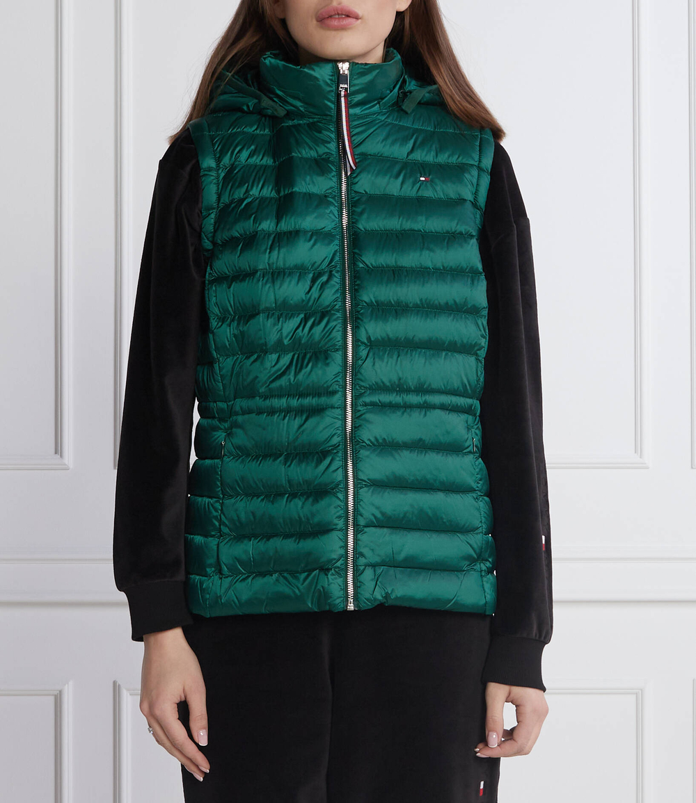 пуховая безрукавка feminine Tommy Hilfiger - зеленый(WW0WW37265)