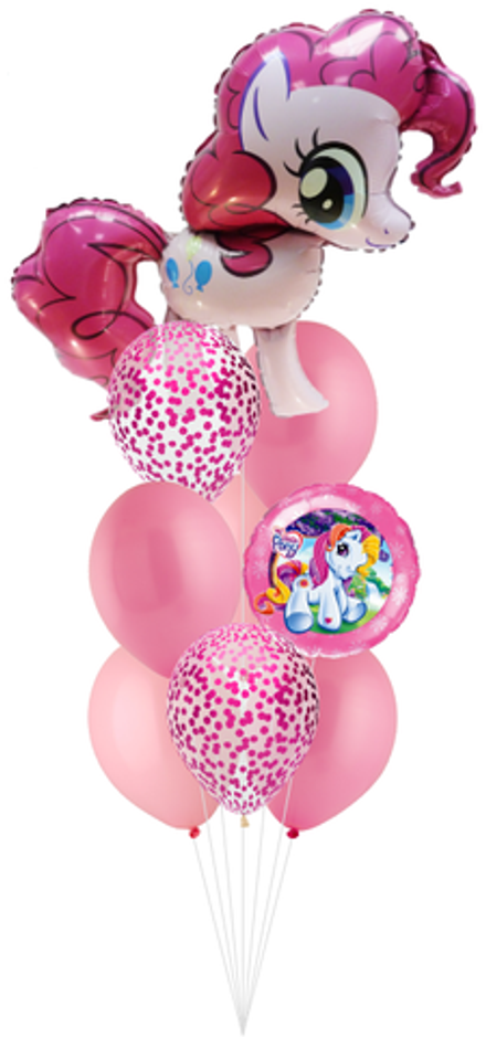 Набор шаров Фонтан с Пинки Пай | 0082
