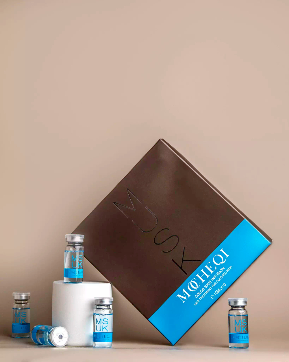 MOCHEQI Ампулы для сохранения цвета волос