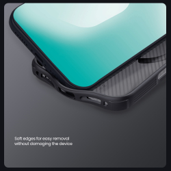 Чехол c MagSafe тонированный прозрачный на iPhone 17 Pro Max, серия CamShield Pro Magnetic (Transparent black) от Nillkin