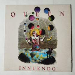 Винтажная виниловая пластинка LP Queen Innuendo (Spain 1991) The Show Must Go On