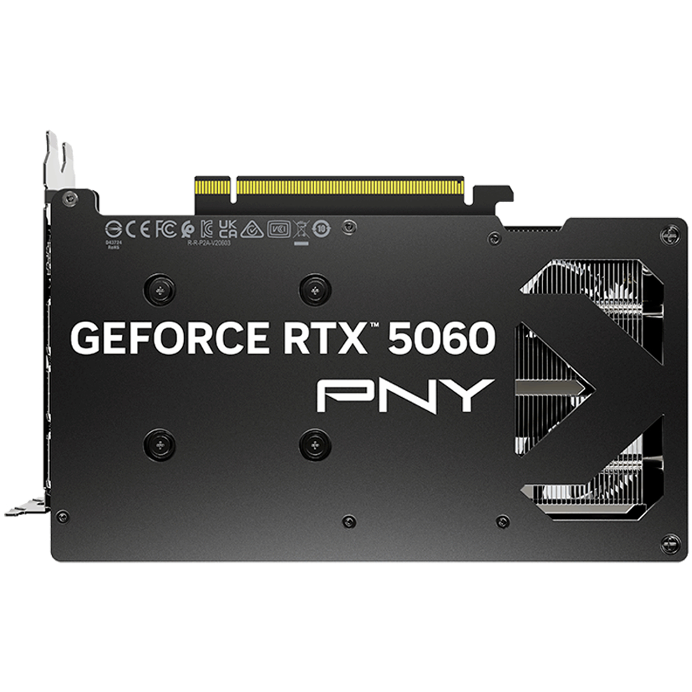 PNY Video Card NVidia GeForce RTX 5060 8GB Overclocked Dual Fan DLSS 4