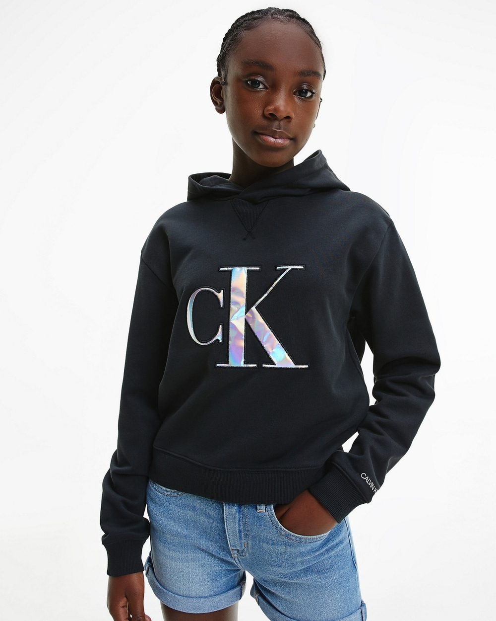 ХУДИ MONOGRAM APPLIQUE HOODIE