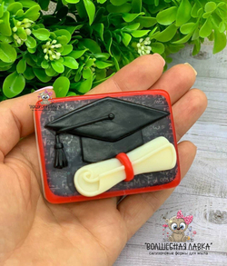 Силиконовая форма Выпускник