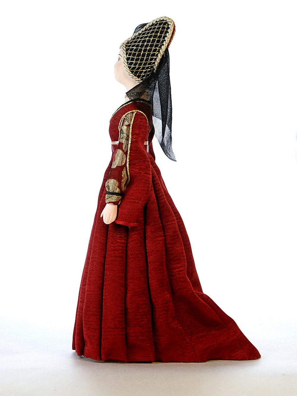 Кукла коллекционная в праздничном костюме Флоренция