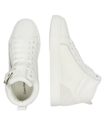 Кожаные кроссовки Calvin Klein Jeans - белый(YM0YM01156)