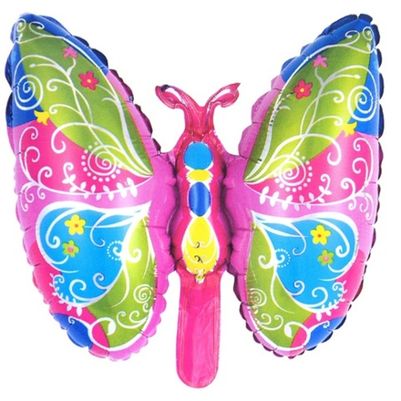 Мини Фигура Falali Экзотическая бабочка розовая #17022