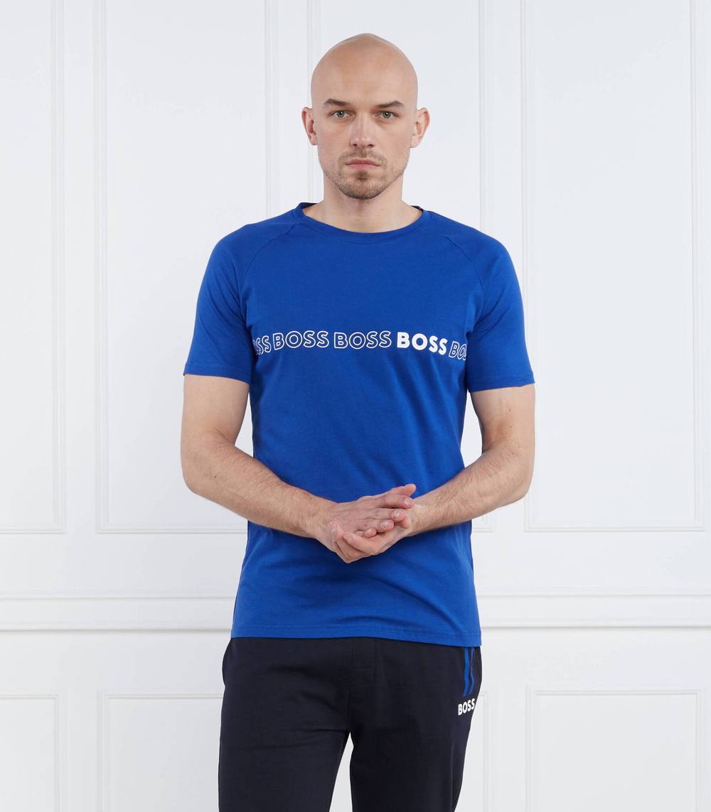 Футболка BOSS BLACK - индиговой(50491696)