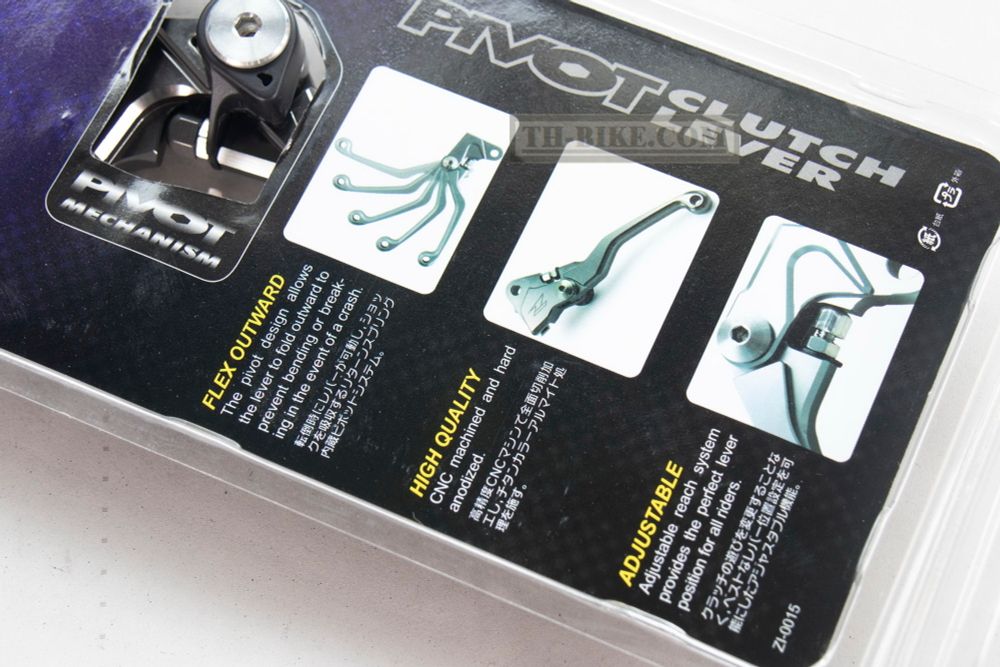 ZE42-3104 Clutch lever zeta 3' fingers. Honda CRF250-300-L-M-Rally. Genuine ZETA