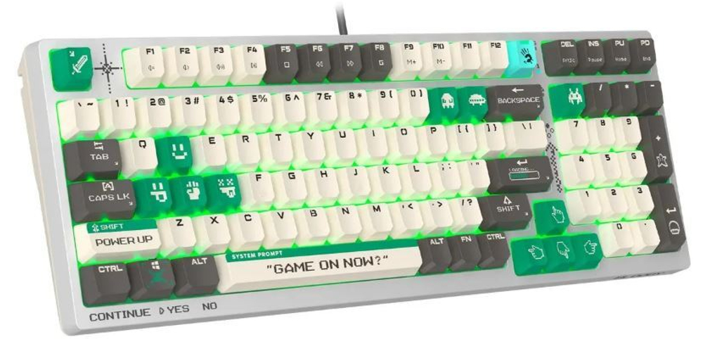 Клавиатура  A4Tech Bloody S98 Pixels Green