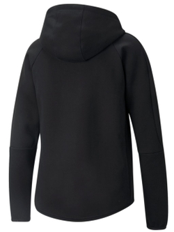Женская теннисная куртка Puma Evostripe Full Zip Hoodie - black