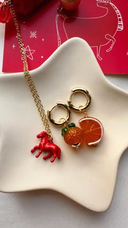 Цепочка Красная лошадка