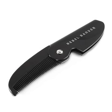 Расческа для усов REBEL BARBER Folding Moustache Comb