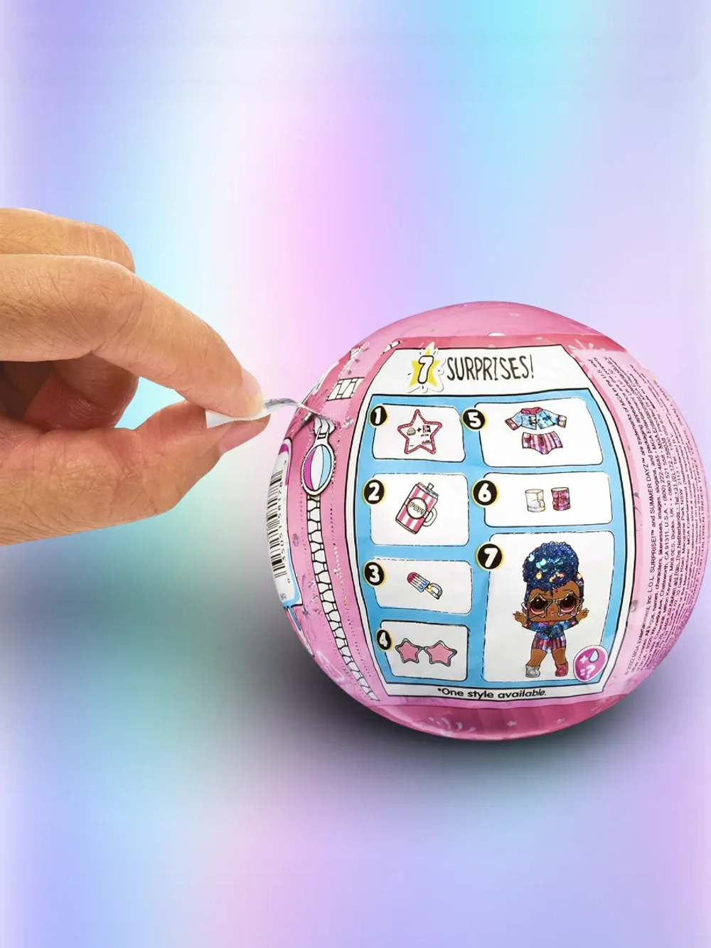 Кукла Лол Сюрприз в шаре Lol Summer DayZ маленькая оригинал