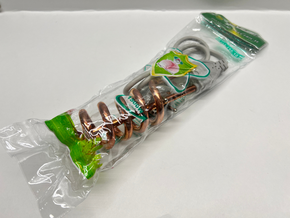 Кипятильник HJ-130-10, 1500W, 250V, серый (за 1 шт.)