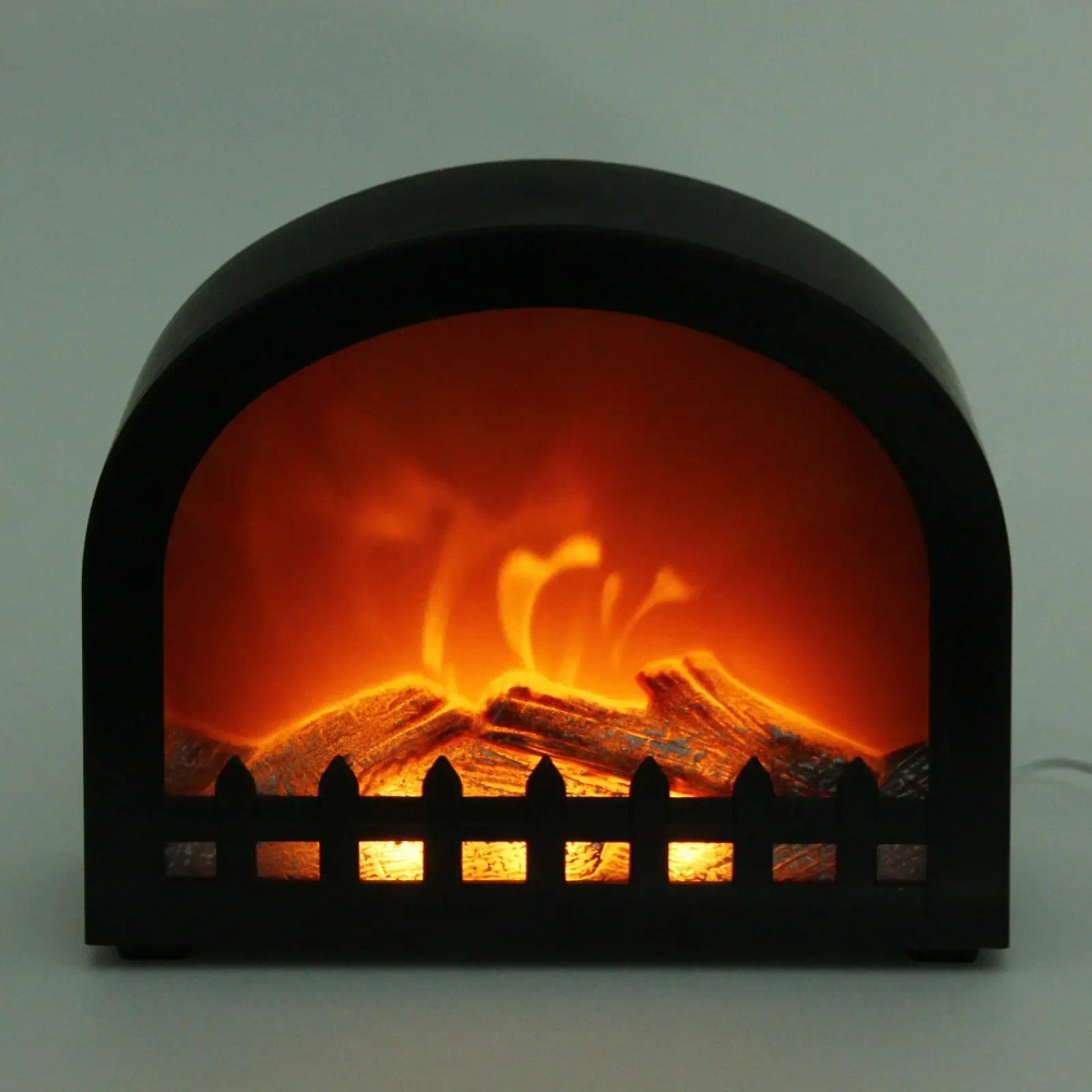 Сувенир с подсветкой «КАМИН - Уютный вечер» 23*19*8 см (питание от USB и батареек)