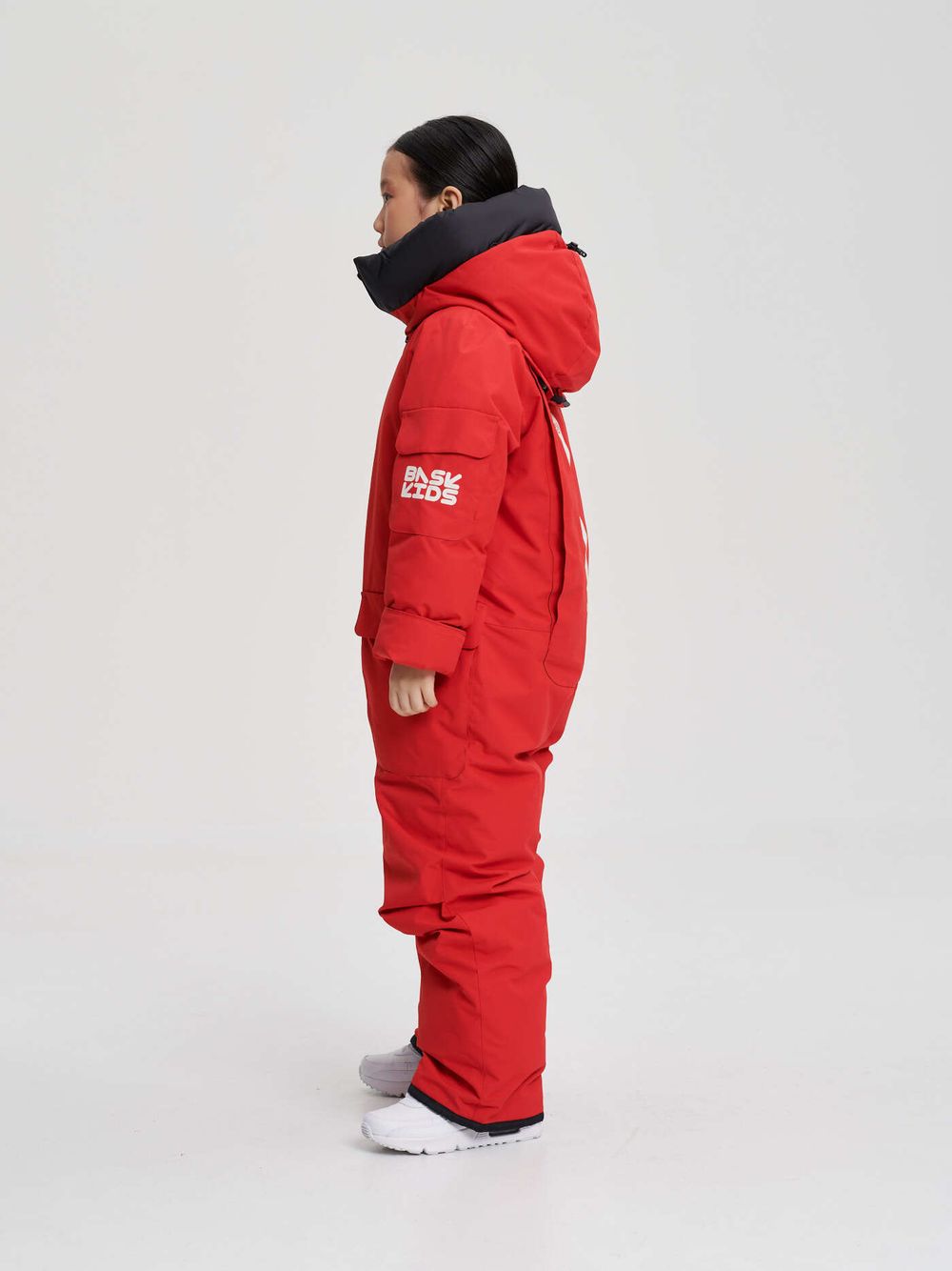 Комбинезон детский пуховый BASK kids YETI красный
