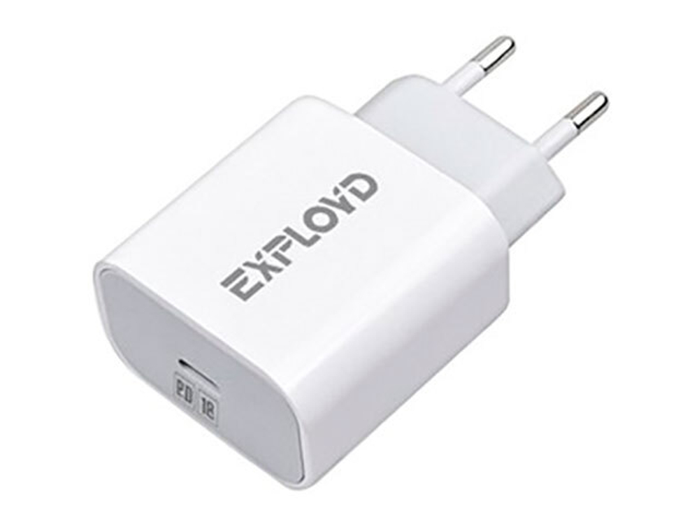 Сетевое зарядное устройство EXPLOYD Z-1380 1USB 3A 20W