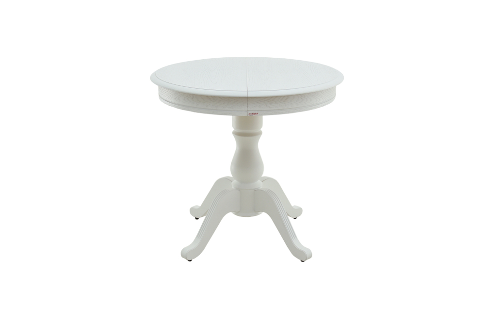 Стол Аврора Фабрицио D 82, Эмаль белая