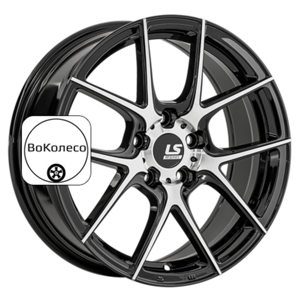 7,5x17/5x114,3 ET40 D67,1 RC06 BKF (конус) LS FlowForming