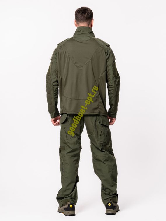 Костюм тактический с защитой маскировочный Черепаха Олива
