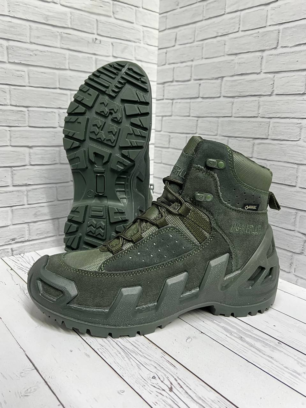 Тактические ботинки M6-Merlle Комбат / средние олива