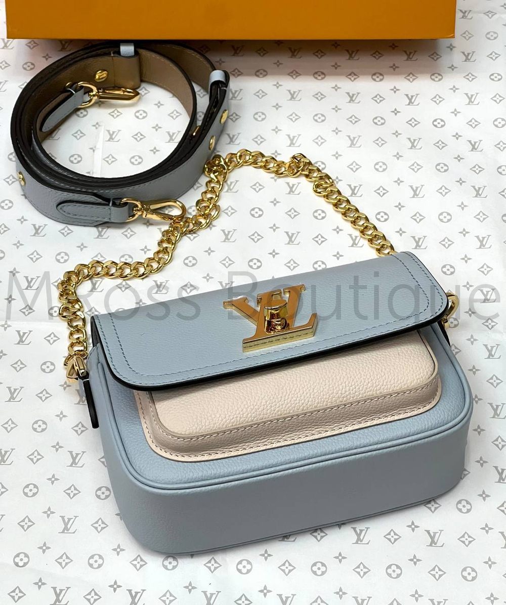 Сумка Lockme Tender Louis Vuitton Blue Nuage