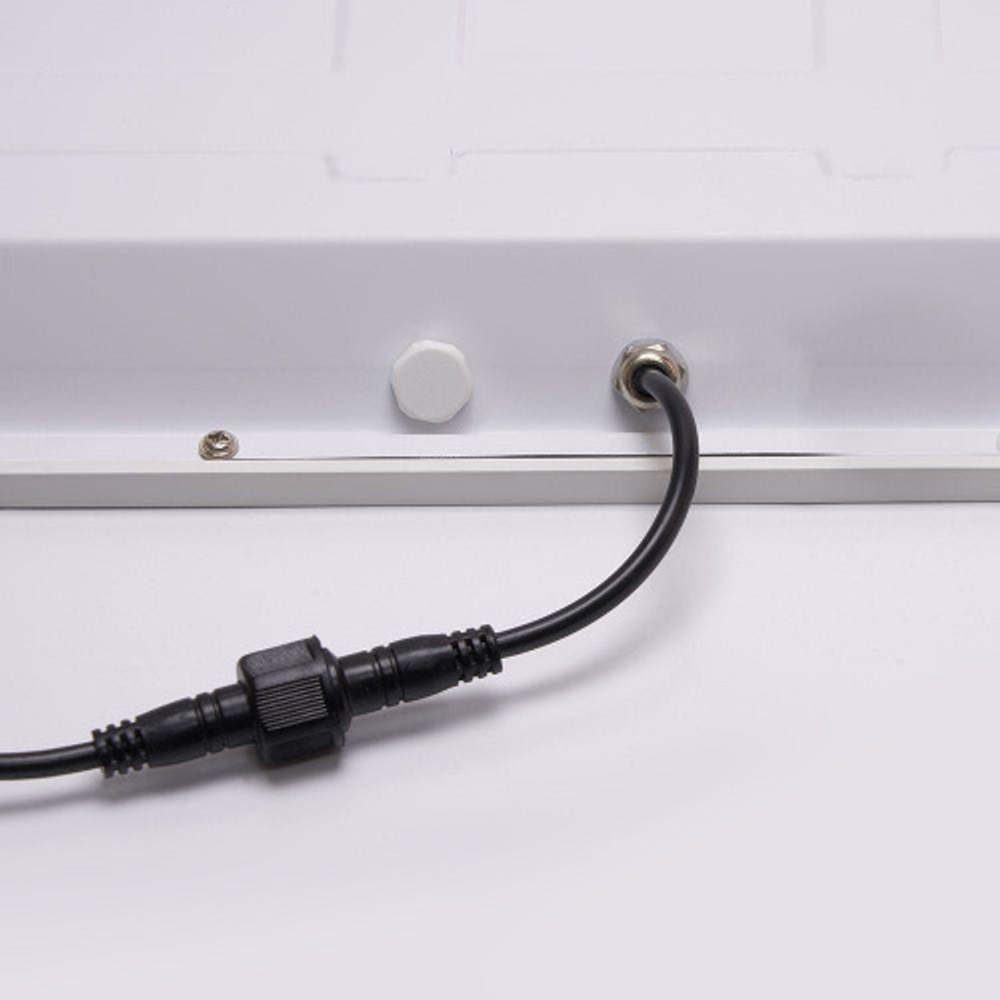 Светильник LED-панель ДВО 40Вт 4000К 3500Лм опал IP40 595х595х25 AL2117 Feron 41308