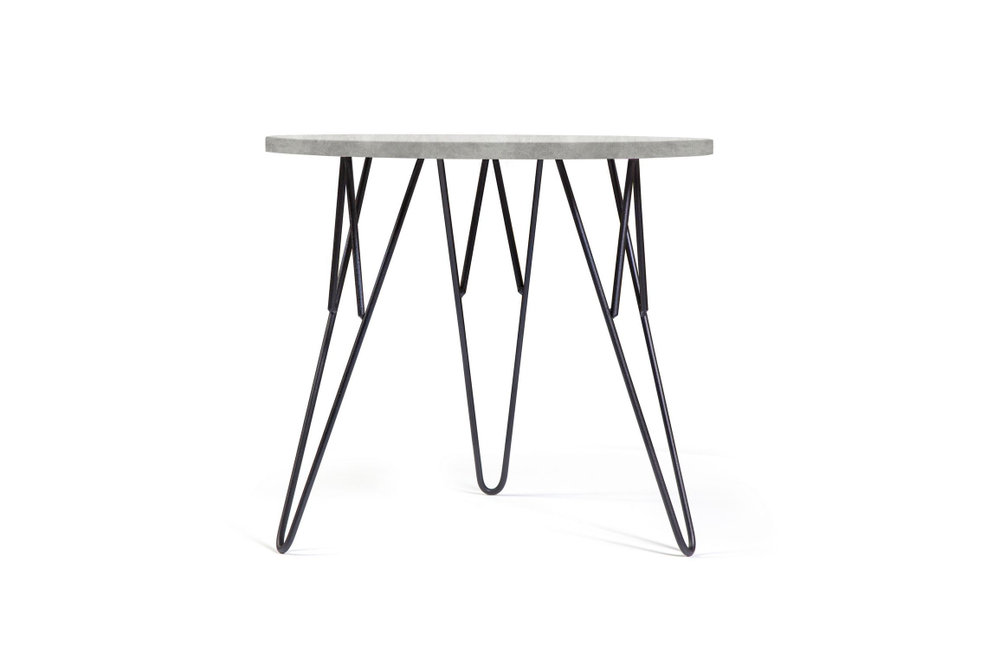 Журнальный стол Ostin, бетон натуральный