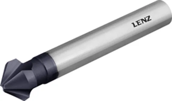 Зенковка 90°, 31 мм, HSS-XE, трёхгранный хвостовик, LENZ, арт. LZSK-20310
