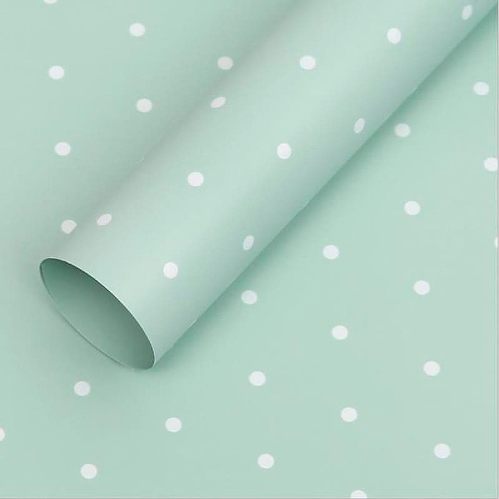 Пленка в рулоне "Мелкий горошек" 58см*10м