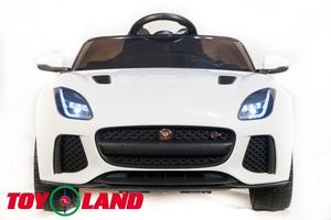 Детский электромобиль Toyland Jaguar F-type Белый