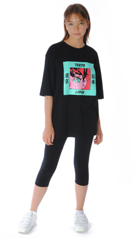 Футболка трикотажная для девочки 9-16 лет Fleur de Vie