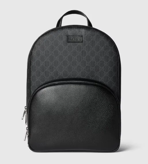 Рюкзак Gucci GG средний с биркой черный