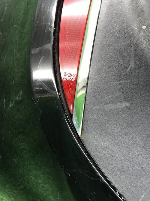 Бампер задний Kia Optima 4 JF (2015-2018) В сборе