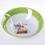 3850487 Набор детской посуды Доляна «Лисёнок», 3 предмета: кружка 230 мл, миска 400 мл, тарелка 18 с