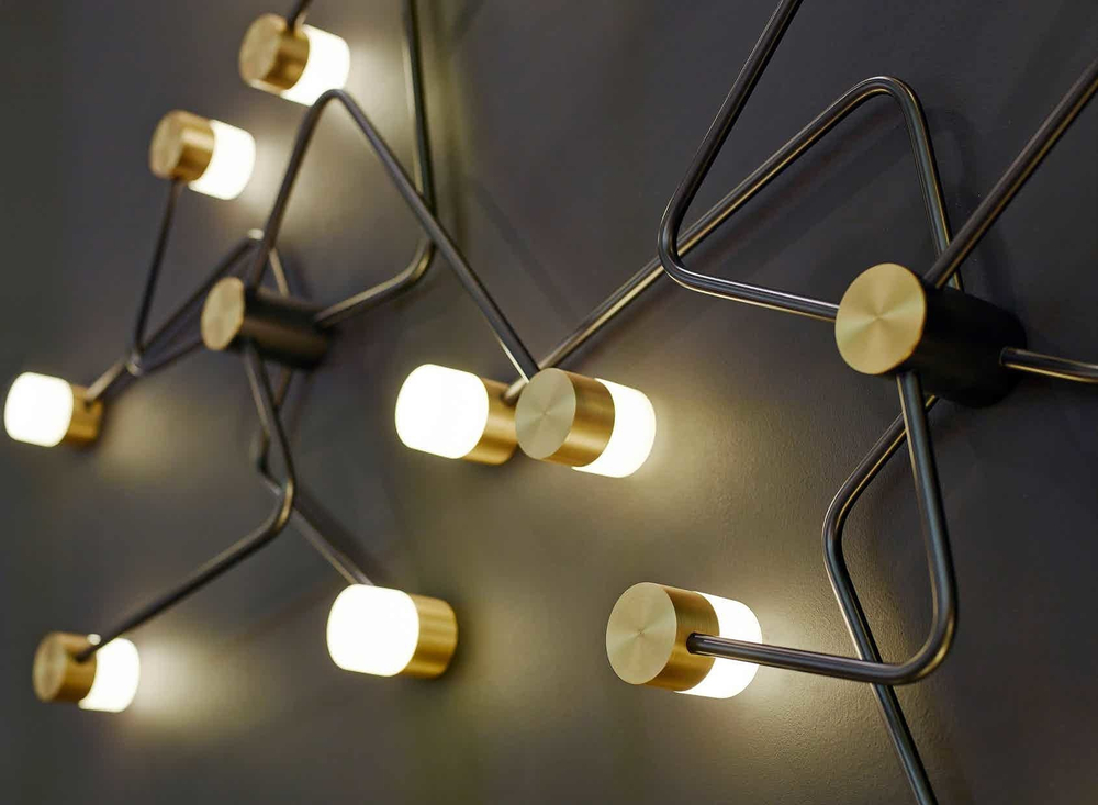 Wall design lamp  Constellation by CVL Luminaires (Black)