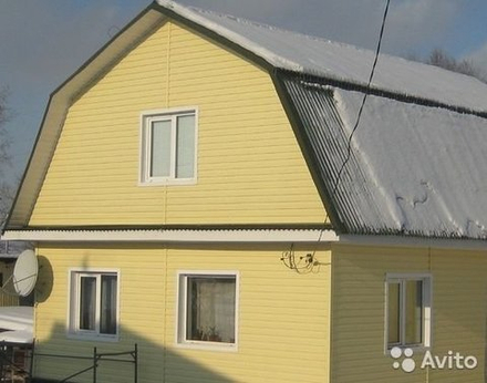 Сайдинг Docke PREMIUM Ко­ра­бель­ный брус Лимон D4.5D 3,6м 0,84м2