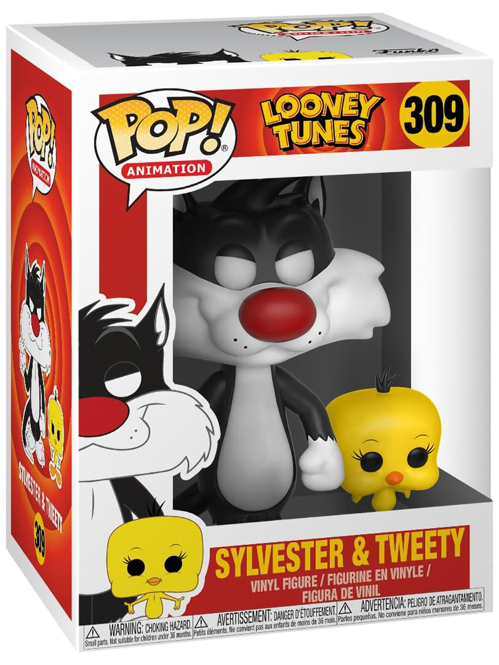 Фигурка Funko POP! Animation Looney Tunes Sylvester & Tweety (309) 21975