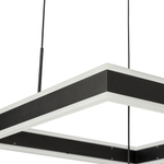 Citilux Дуэт CL719K311 LED Люстра подвесная с пультом Чёрная