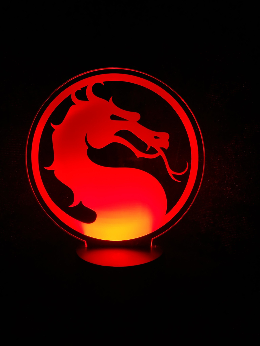3D - Светильник "Мортал Комбат - Mortal Kombat"