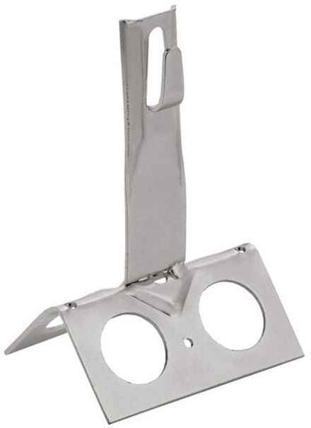 Держатель проводника круглого 6-8мм шир. конька H=80мм нерж. сталь IEK ZDP81-20-4-68-80