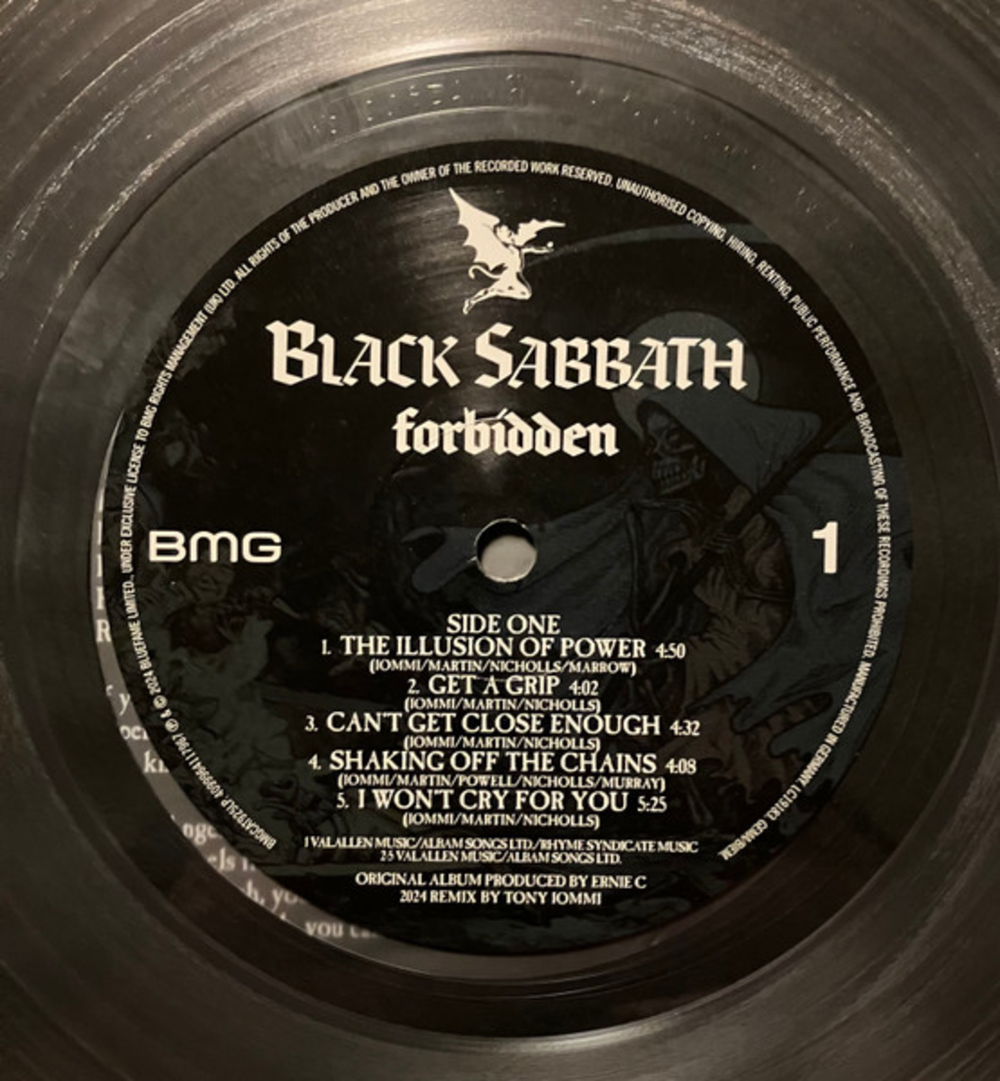Black Sabbath / Forbidden (Clear Vinyl)(LP)