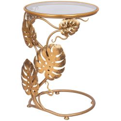 Столик приставной Monstera Deliciosa (Монстера) Амбер