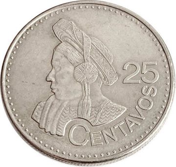 25 сентаво 2011 Гватемала