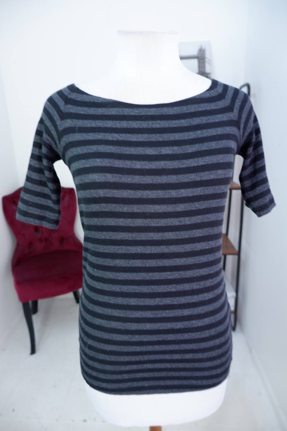 Джемпер Calliope в полоску, маркировка L, визуально на 44/46 размер